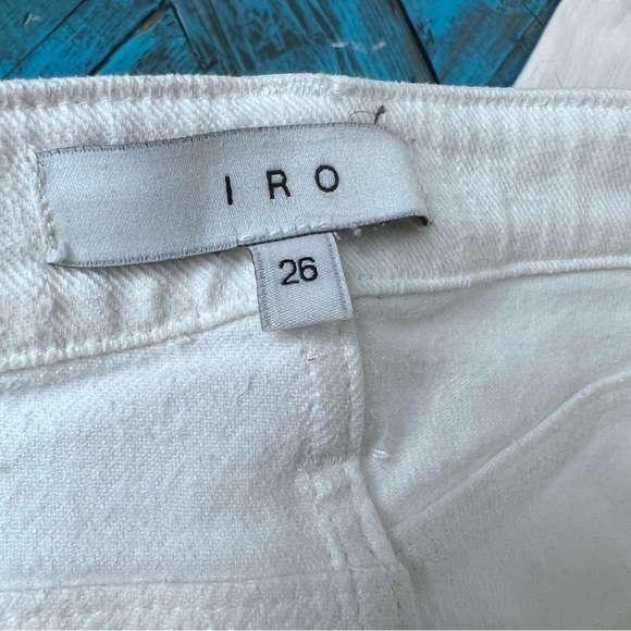 IRO Hawkins Eyelet Skinny Jeans Size 26 - Picture 11 of 15